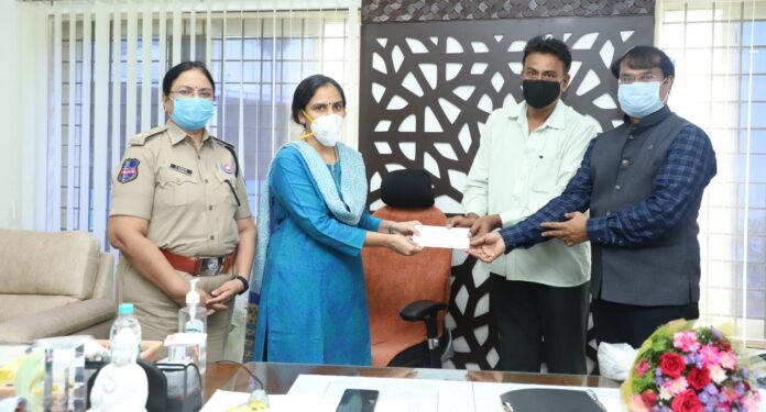 SCSC Cyberabad Police together in Collaboration with Dept of Women & Child Welfare Govt of Telangana pledges to support the Educational needs for Covid Orphans