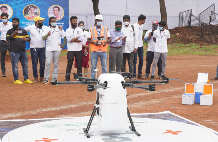 India’s first Drone Medicine Delivery project Medicines From The Sky