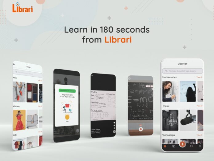 Librari World’s First Micro-Learning Video APP  Made-in-India now available on Google Play