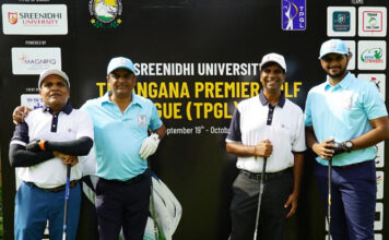 Team Mysa, Apollo Cancer Crusaders, Devpixel Devils & Classic Champs, lead in their respective groups at the end of a very competitive 4th Round at the Sreenidhi University Telangana Premier Golf League! Telangana Premier Golf League