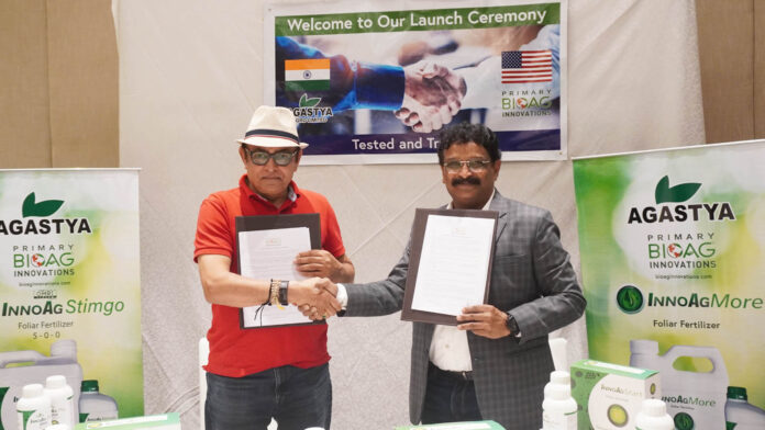 Agastya Agro Ltd India/Hyderabad and Primary BioAg Innovations the USA joined hands