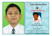 First Time a Surat student Tops Delhi University Joint Admission Test First Time a Surat student Tops Delhi University Joint Admission Test