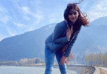 Pranati Rai Prakash seems to be having a good day as she posts a flash serenity of the mountains Pranati Rai Prakash seems to be having a good day as she posts a flash serenity of the mountains