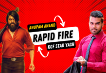 KGF Star Yash in Conversation with Anchor Anupam Anand KGF Star Yash in Conversation with Anchor Anupam Anand