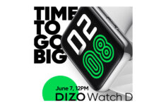 DIZO, by realme TechLife to launch DIZO Watch D smartwatch with the biggest display in its segment on Jun 7 DIZO by realme TechLife to launch DIZO Watch D smartwatch with the biggest display in its segment on Jun 7