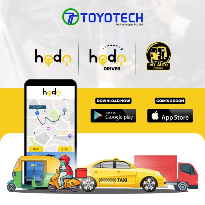 Introducing Hodo the New One-Tap Mobile Apps for Ride Bookings