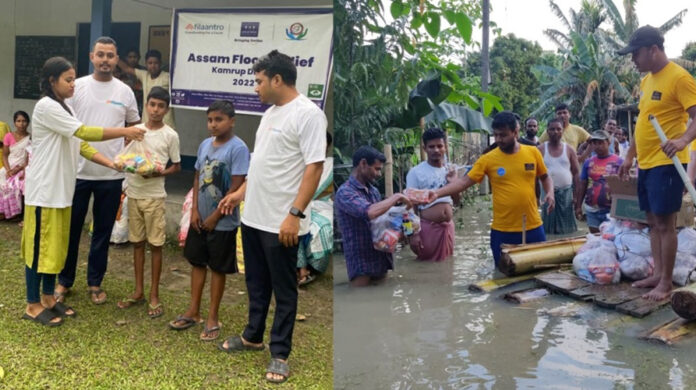 Child Help Foundation (CHF) and Filaantro Volunteered to Raise funds for Assam Flood Relief