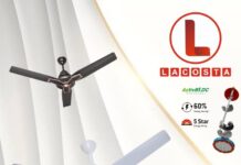 LACOSTA BLDC FANS: Ready to capture Indian Markets LACOSTA BLDC FANS: Ready to capture Indian Markets