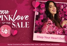 New Year, New You And A New Beauty Stash! Shop Your Heart Out With Nykaa’s Pink Love Sale, Sale begins on at 4 pm on 6th February and ends on 12th February Shop Your Heart Out With Nykaa’s Pink Love Sale
