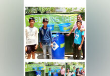World Environment Day Smiling Tree promotes Water Conservation by displaying a demo model for water harvesting