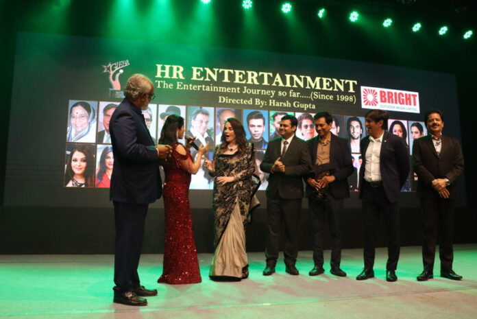 Savji Dhanji Dholakia , Mumtaz, Sumit Kumar Singh, Sunil , Harsh Gupta, Udit Narayan, GIEBA, ISRO, Market Chanakya, HR Entertainment, Global Iconic Entertainment and Business Awards