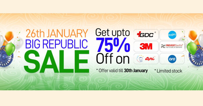 Shop4Smile's Republic Day Sale 2024: A Dental Extravaganza with Savings and Smiles