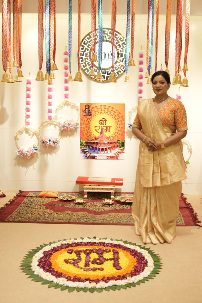 Sim Studio Unveils Exclusive Collection in Honor of Ayodhya Temple Inauguration (1)