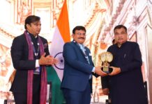 India’s No. 1 Sakhiya Skin Clinic Honored as ‘Most Trusted Skin Clinic Chain’ at Indian Achievers Award by Minister Nitin Gadkari India’s No. 1 Skin Clinic Chain, Sakhiya Skin Clinic, Most Trusted Skin Clinic Chain, Nitin Gadkari, Dr. Jagdish Sakhiya, Surat,