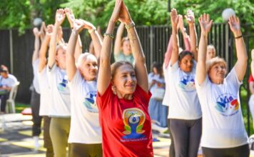 Moscow Celebrates International Yoga Day