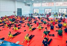 T.M. Patel International School Celebrates Yoga and Music Day with Enthusiasm