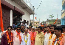 Rajjan Singh Yadav, a Social Worker, Participated in Purwa’s Shobha Yatra