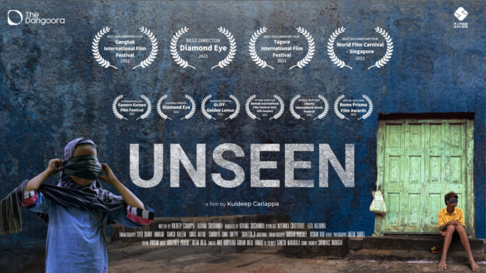 UNSEEN, filmmaker Kuldeep Cariappa, documentary, the Invisible India