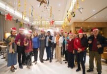 Tree Lighting Ceremony at Novotel Lucknow with Carols by La Martiniere College! Tree Lighting Ceremony, Novotel Lucknow, La Martiniere College, Prateek Hira, Gaurav Prakash, Akshay Jethanandani, Suites & Resorts,