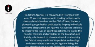 Sleep Dynamics: Author Dr. Uttam Agarwal Unlocks the Science and Secrets of Restful, Restorative Sleep Author Dr. Uttam Agarwal,