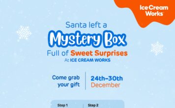 Santa Leaves a Mystery Box of Sweet Surprises at Ice Cream Works