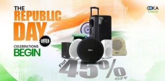 Grab the 45% Republic Day offer: Ooka Audio products now available at a flat 45% off