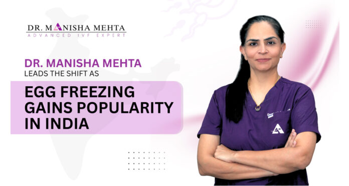 Dr. Manisha Leads the Shift as Egg Freezing Gains Popularity in India