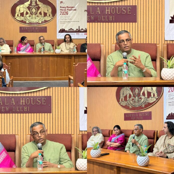 Panel Discussion on “Music From its Origin to the Modern Era” and Release of Raag Ranjani Music Festival 2026 Brochure