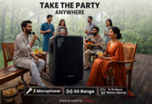 Ooka Audio DT 2 Trolley Speaker: The Ultimate Portable Sound Solution