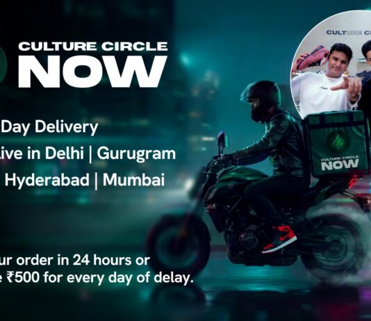 Culture Circle launches CCNow, bringing same-day delivery to premium and luxury with an on-time delivery guarantee starting in Hyderabad, Pune, Delhi and Mumbai