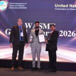 Anirudh Balaji Honoured with National Development Champion Award at WASME Global Business Convergence Summit 2026