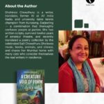 Author Shohinee Chowdhury, Poetry